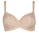 Бюстгальтер-балконет с формованной чашкой S1 (Размер: 5C) (Цвет: телесный)