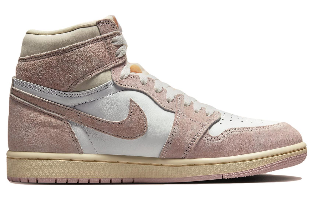 Кроссовки Jordan Air Jordan 1 Retro High Og Coconut Milk And Sail (Женская размерная сетка)