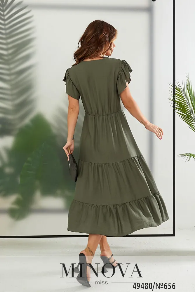 Платье 656-хаки Minova
