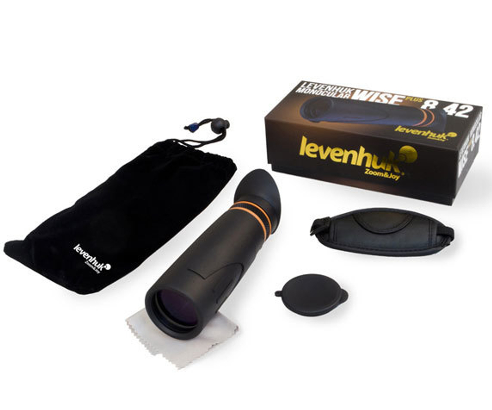 Levenhuk Wise Plus 8x42 комплект поставки