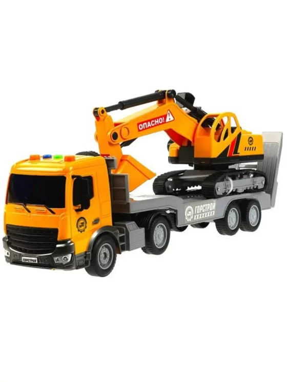 Игрушечный транспорт Автотягач свет звук