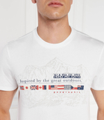 Футболка BLU MARINE Napapijri - белый(NP0A4HQG)