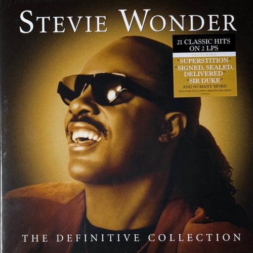 Stevie Wonder ‎– The Definitive Collection 2LP (Голландия 2024г.)