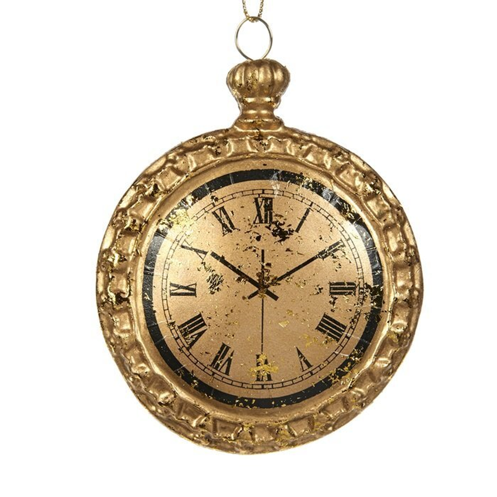 Шар антикварные часы 11см Goodwill Clock Orn