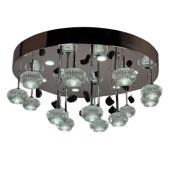 Люстра потолочная MANNE PL.7447-15+6(CR) d80