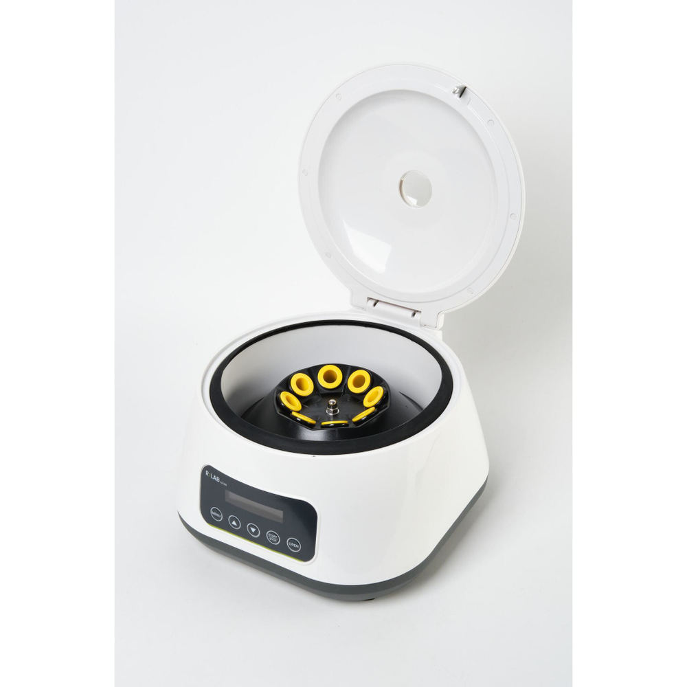 Центрифуга RLAB LC400, низкоскоростная, 500-4000 об/мин, 4/8 пробирок