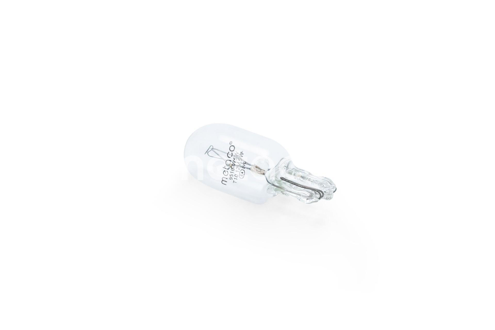 Лампа накаливания Metaco W5W T10 12V 5W W2.1X9.5d