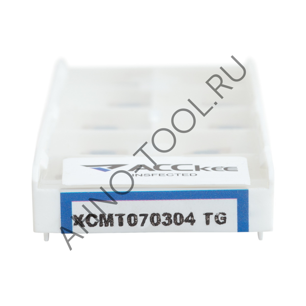 Пластина твердосплавная XCMT070304 TG AT8020 ACCKee