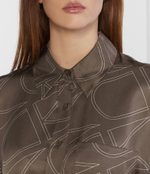 Рубашка Calvin Klein - коричневый(K20K206244)