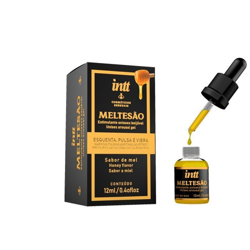 Возбуждающий унисекс гель INTT Meltesao, медовый вкус, 12 мл