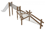 Игровой комплекс HARDWOOD «Логс-3»
