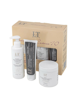 Набор косметики ''Чистота и сияние''(ПЭДЫ,пенка,маска для лица) La and Te beaute LT10R