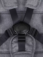 Коляска детская MOWBaby "ZOOM"PU (2в1) RA086 Silver Grey