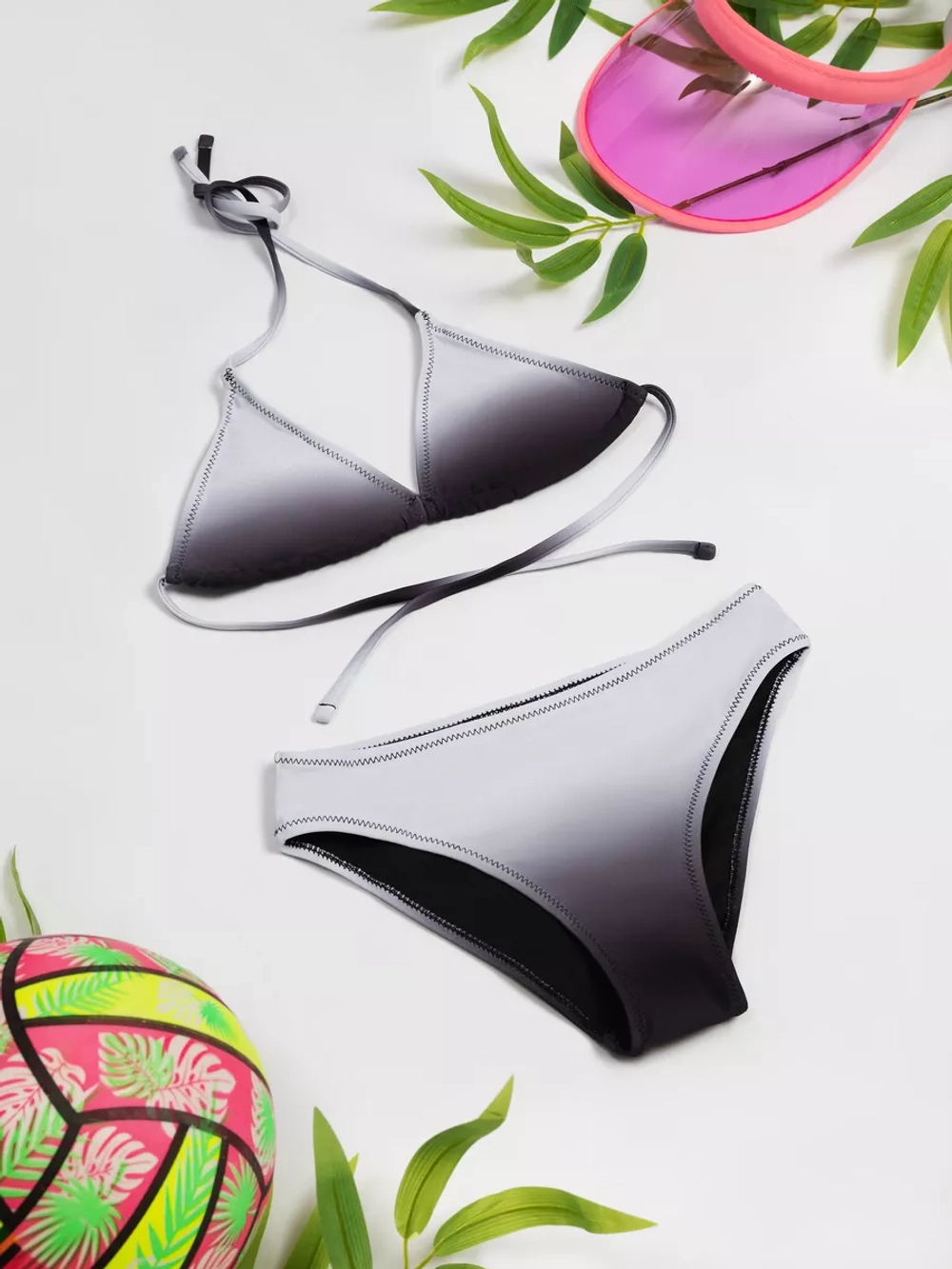 купальник раздельный 3 в 1 лиф и трусы туника пляжная