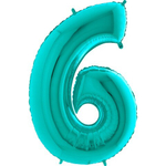 Цифра "6" (цвет на выбор) 1 шт
