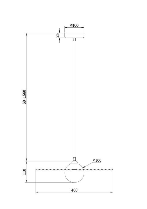 Подвесной светильник Freya Jovian FR5390PL-01W