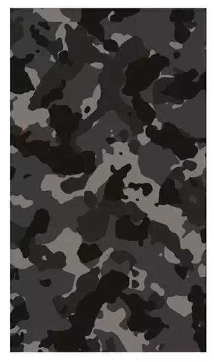 Пленка защитная Mocoll для корпуса ХАКИ (Camouflage Style Black) черная