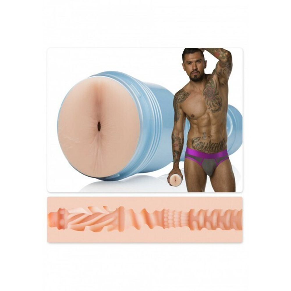 Мастурбатор анус Fleshjack Boys Boomer Banks (Цвет: синий)