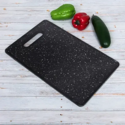 Доска разделочная «Stone» 23*37*1см Песок темный, прямоугольная