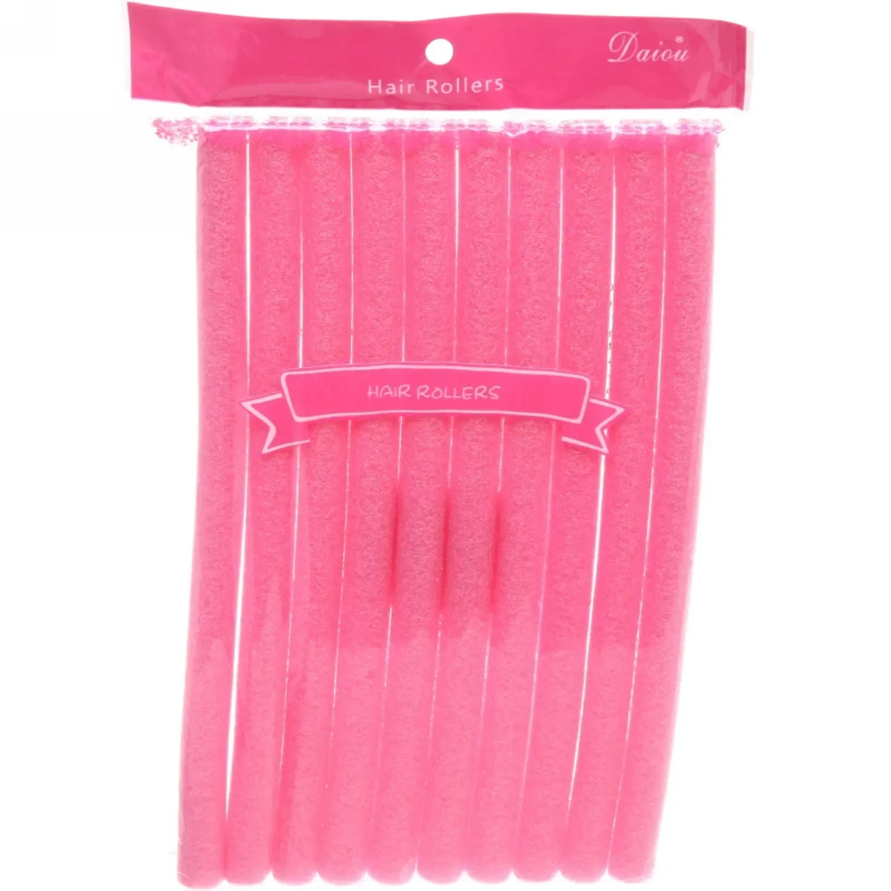 Бигуди бумеранги 10шт, цвет микс, d-16мм l-24см