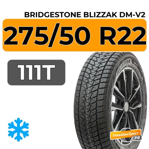 Bridgestone Blizzak DM-V2 275/50 R22 111T