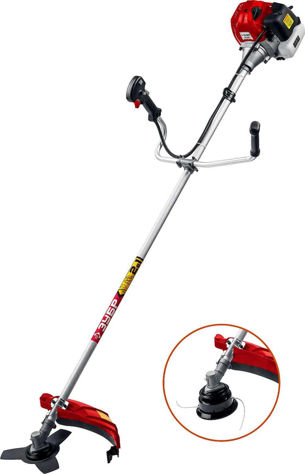 ЗУБР 1 кВт, бензиновый триммер (КРБ-1000)