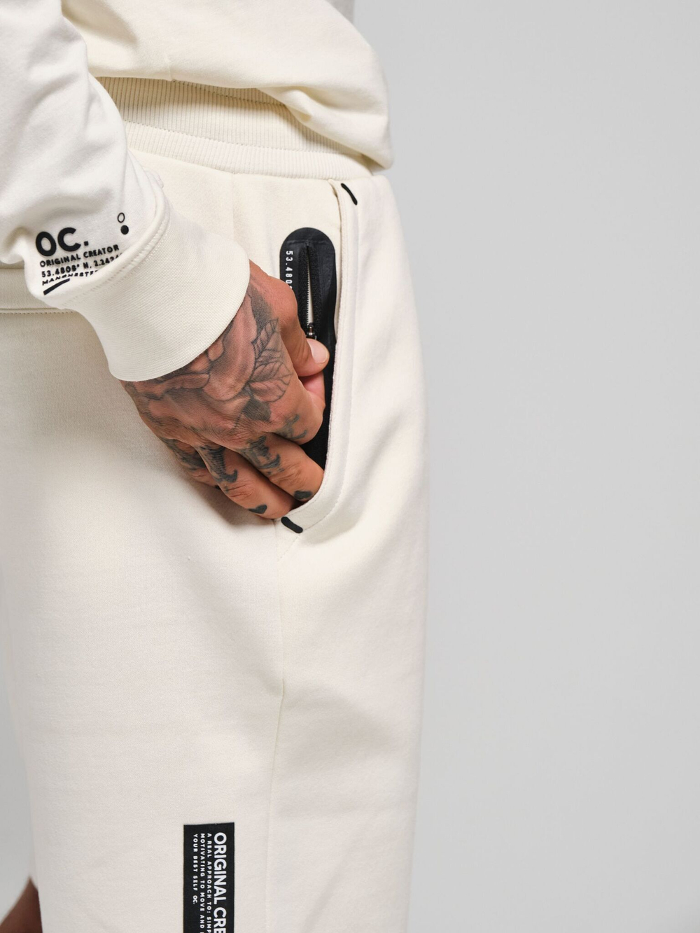 Шорты мужские ORIGINAL CREATOR SHORTS, Молочный