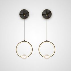 Настенный светильник LUANA WALL Brass