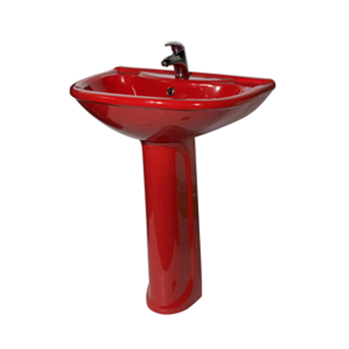 Умывальник-тюльпан "Престиж-55" красный (Ст.Оскол)
