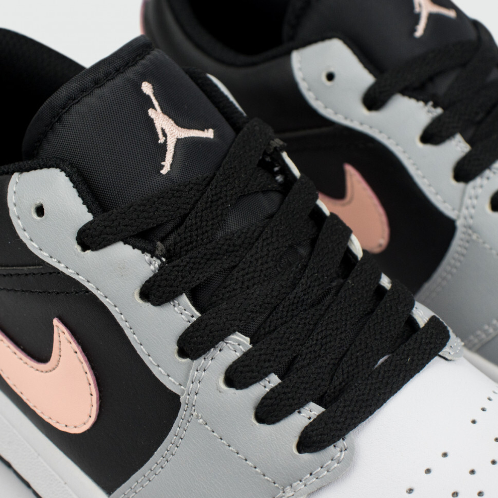 кроссовки Air Jordan 1 Low Grey Black Wmns