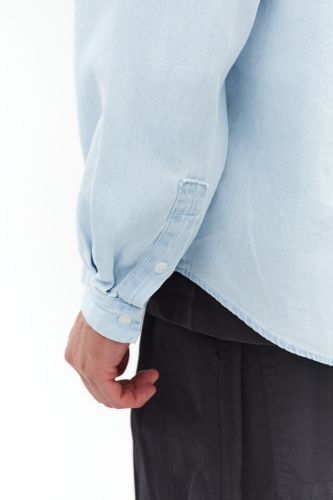 Рубашка мужская MOSCO из денима (голубой)