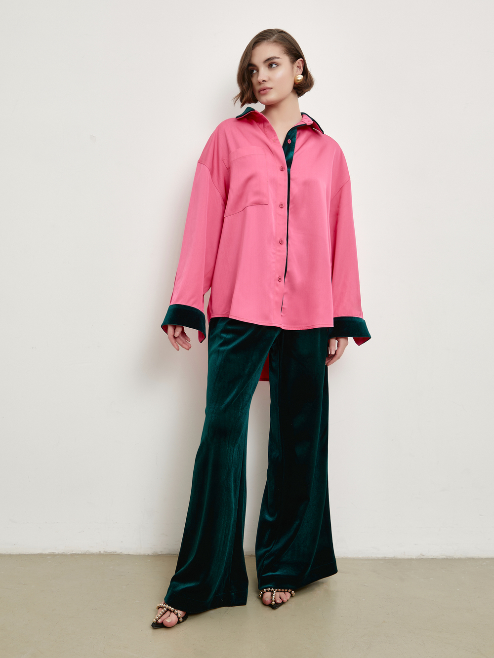 Рубашка Pink Emerald