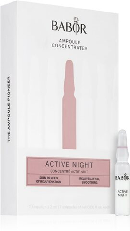 BABOR Ampoule Active Night - ампулы для восстановления кожи /   7x2  ml  / GTIN 4015165358718