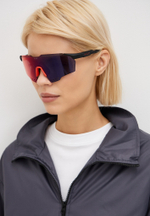 Спортивные очки HILX Gladiator (L) / Matt Black / Red Mirror Lens