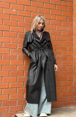 Плащ Шарапов / эко кожа