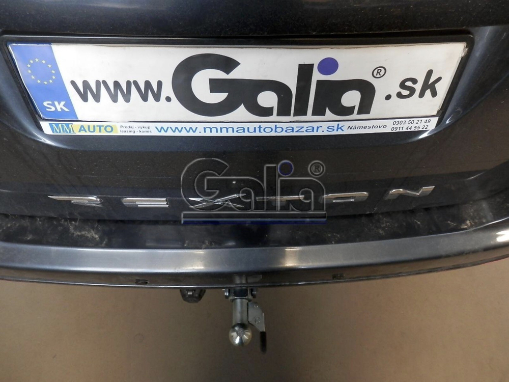 Фаркоп оцинкованный Galia S109C для Ssang Yong Rexton 2006-2012, 2012-(паспорт и сертификат в комплекте)(без электрики)