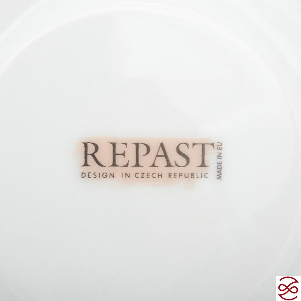 Набор чайных пар Repast Серебряная сетка 200 мл (6 пар)