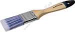 STAYER AQUA 38 мм, 1,5″ искусственная щетина, деревянная ручка для воднодисперсионных и акриловых ЛКМ, Плоская кисть, EURO (01062-038)