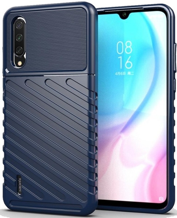 Чехол для Xiaomi Mi A3 (CC9E) цвет Blue (синий), серия Onyx от Caseport