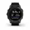 Garmin epix Pro (Gen 2) Sapphire Edition 47 мм, титановый, угольно-серый DLC, черный кожаный ремешок
