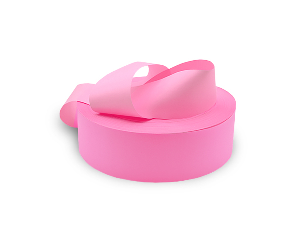 Плиссированная лента МАТОВАЯ 25/40 Розовая