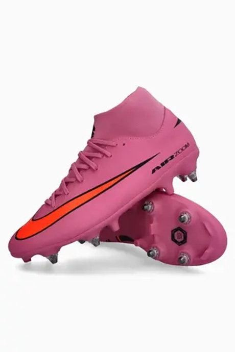 Бутсы Nike Zoom Mercurial Superfly 10 Academy SG-Pro AC - бордовый