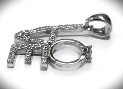 Подвеска "Эстерелла" из серебра 925 пробы