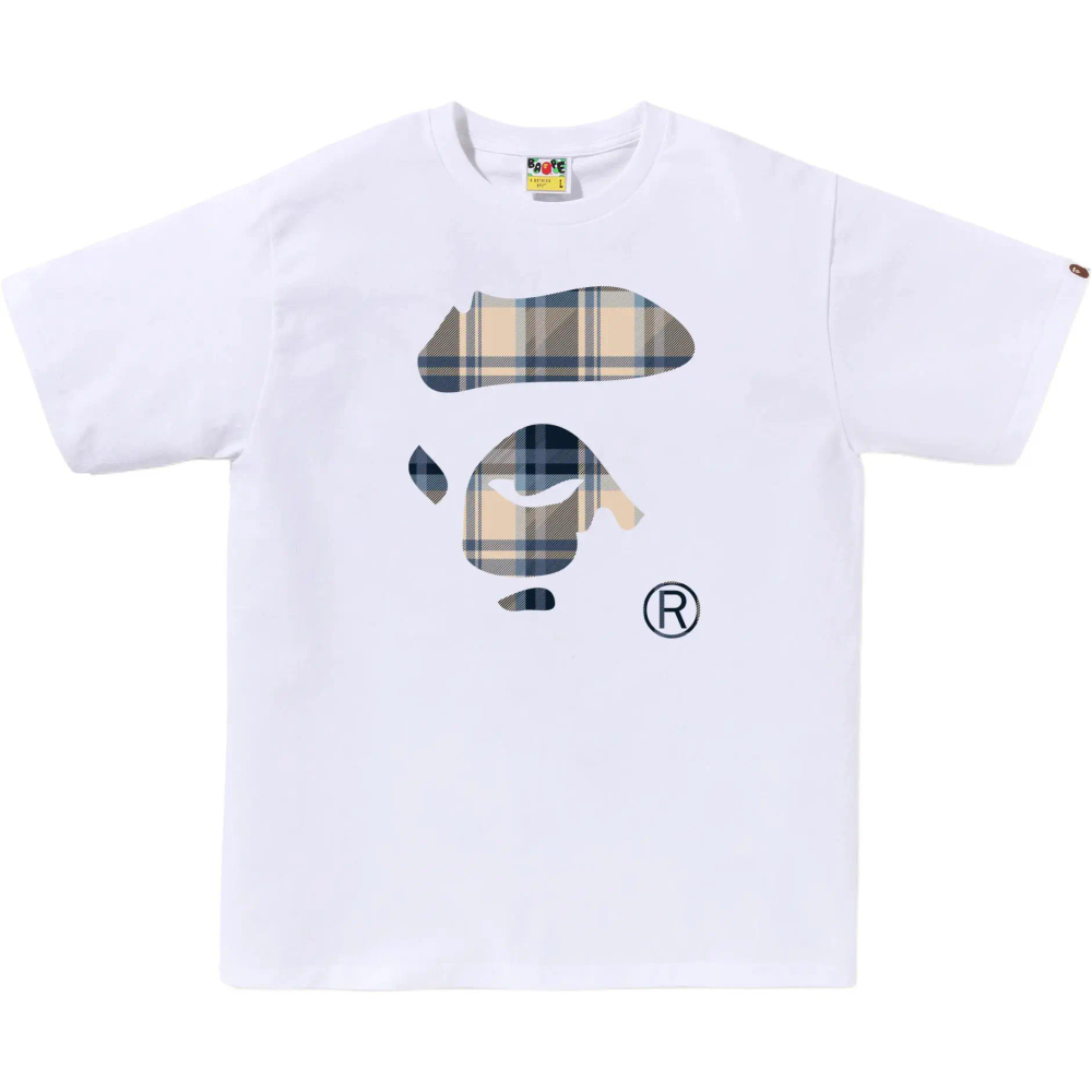 A Bathing Ape Bathing Ape Check Fw25 Футболка