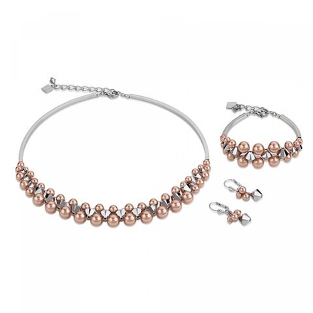 *Серьги Coeur de Lion Rose-Gold *4871/20-1620