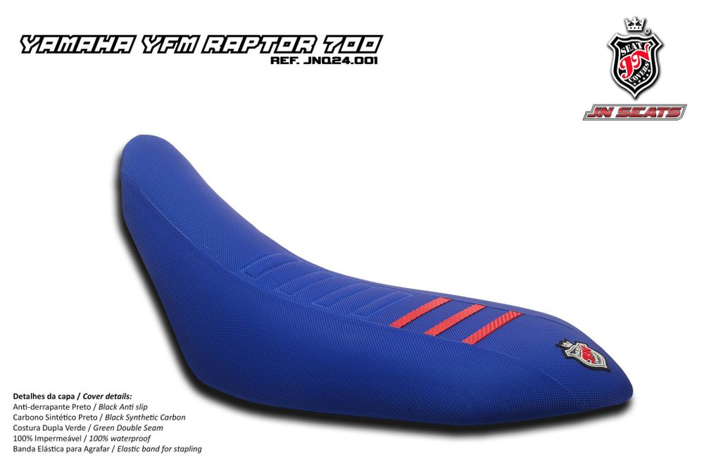 Yamaha 700R Raptor 2006-2020 JN-Europe чехол для сиденья Супер-сцепление (Super-Grip)