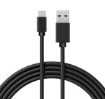 Кабель USB-A 3.0 – Type-C 3.1, 3А, 1м, ПВХ, черный REXANT