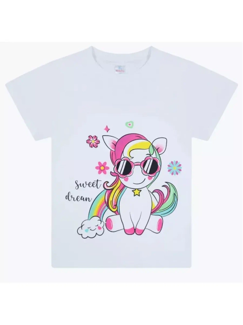 Футболка для садика и школы.девочка.1шт.