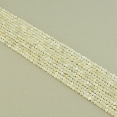 Нитка Лунный камень 39 см. 4,3 мм. (Без замка)