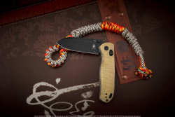 Складной нож Kizer Drop Bear сталь 154CM BlackWash рукоять Микарта